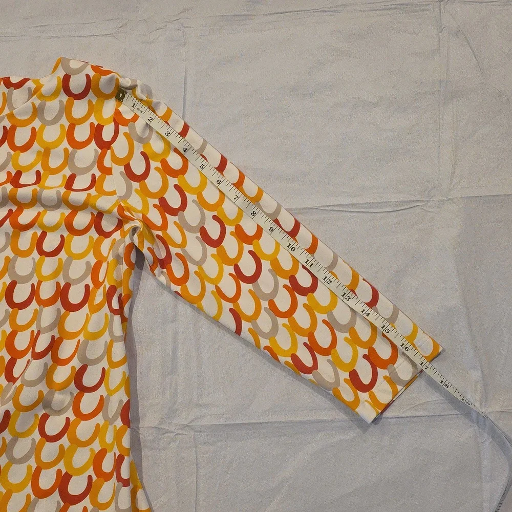 J. McLaughlin Catalina Cloth Side Ruched Midi Dress‎ S - Picture 8 of 9